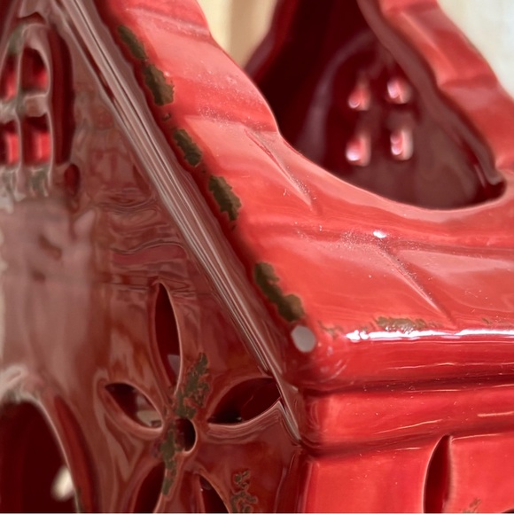 Ceramic Birdhouse Candle - Picture 3 of 8